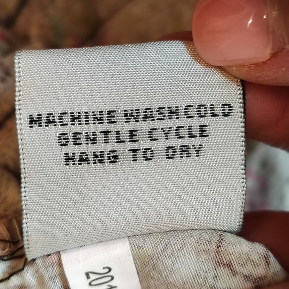 Vintage Couture Dress Girls Sz 5 100% Cotton Paisley Ruffle Prairie Cottage - Picture 7 of 9